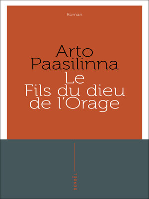 cover image of Le Fils du dieu de l'Orage